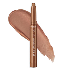 L'Oreal Paris Le Shadow Stick front view showing sleek packaging and bronze shade