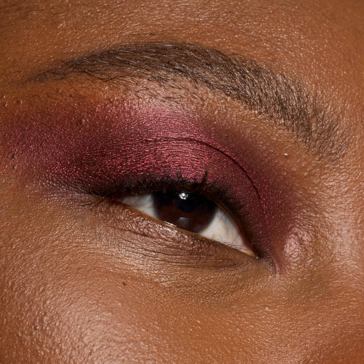 L'Oreal Paris Le Shadow Stick paired with lipstick, completes evening eye look