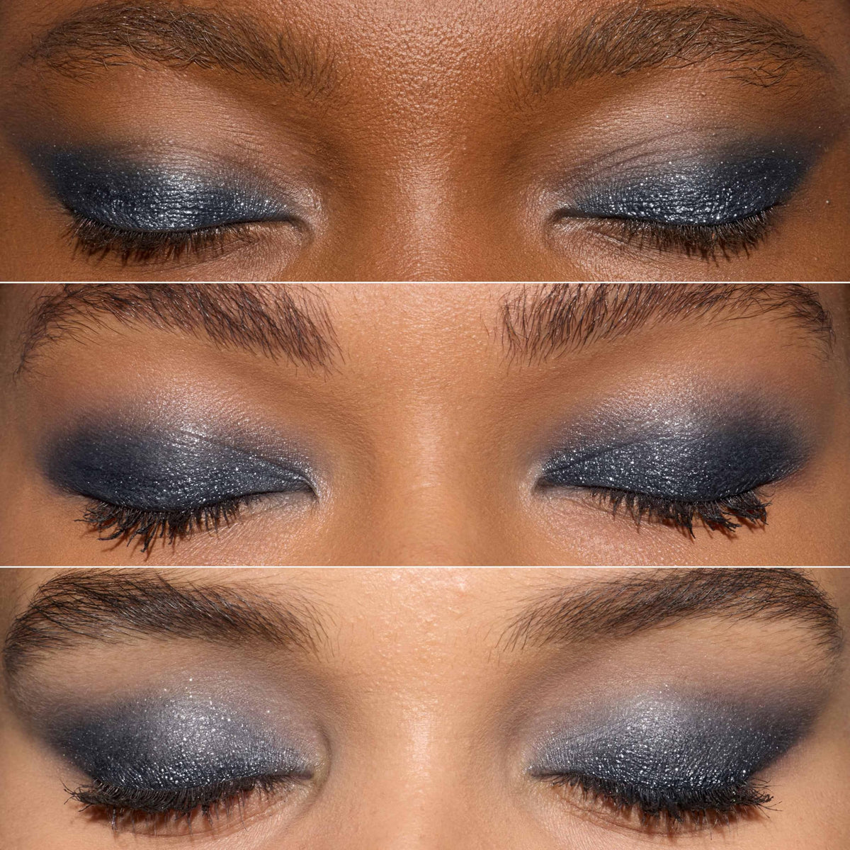 L'Oreal Paris Le Shadow Stick swatch on skin demonstrating rich pigment and buildability