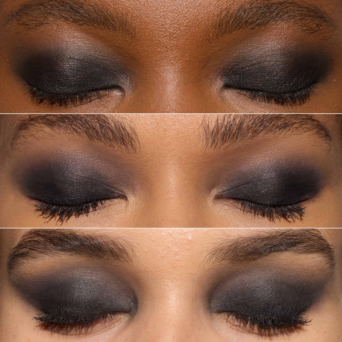 Close-up of creamy texture on stick showing smooth blendability and rich pigment