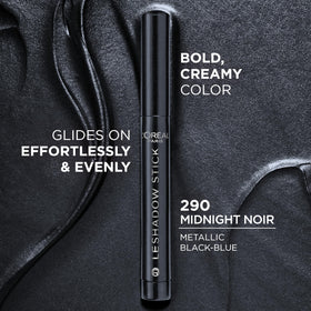 L'Oreal Paris Le Shadow Stick tip close-up revealing creamy texture for easy blending