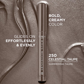 L'Oreal Paris close-up of stick tip revealing creamy texture for easy blending