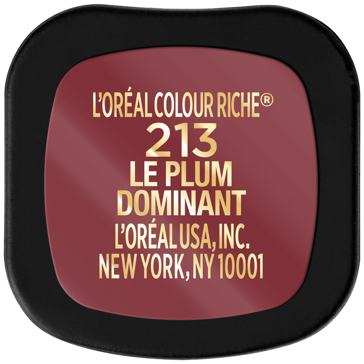 L'Oreal Paris lifestyle evening look showing plum shade enhancing makeup