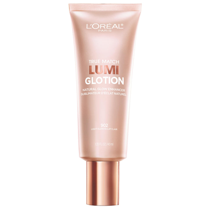 L'Oreal Paris Lumi Glotion front packaging showing bottle and label for easy recognition and glow