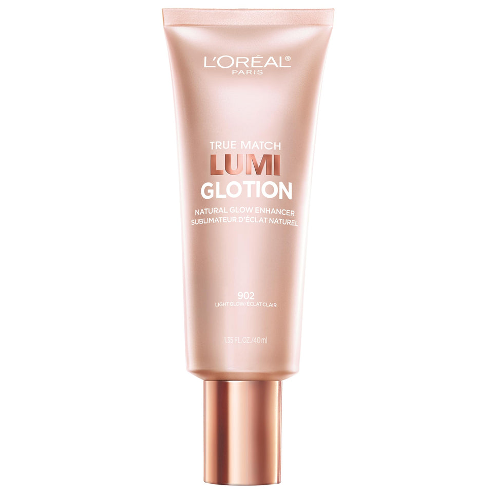 L'Oreal Paris Lumi Glotion front packaging showing bottle and label for easy recognition and glow