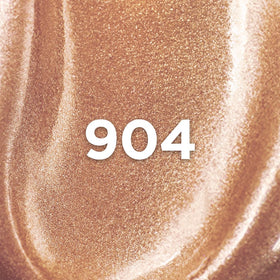 L'Oreal Paris close-up of Lumi Glotion texture swatch showing hydrating glow benefit