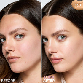 L'Oreal Paris close-up texture dropper highlighting hydrating serum feel