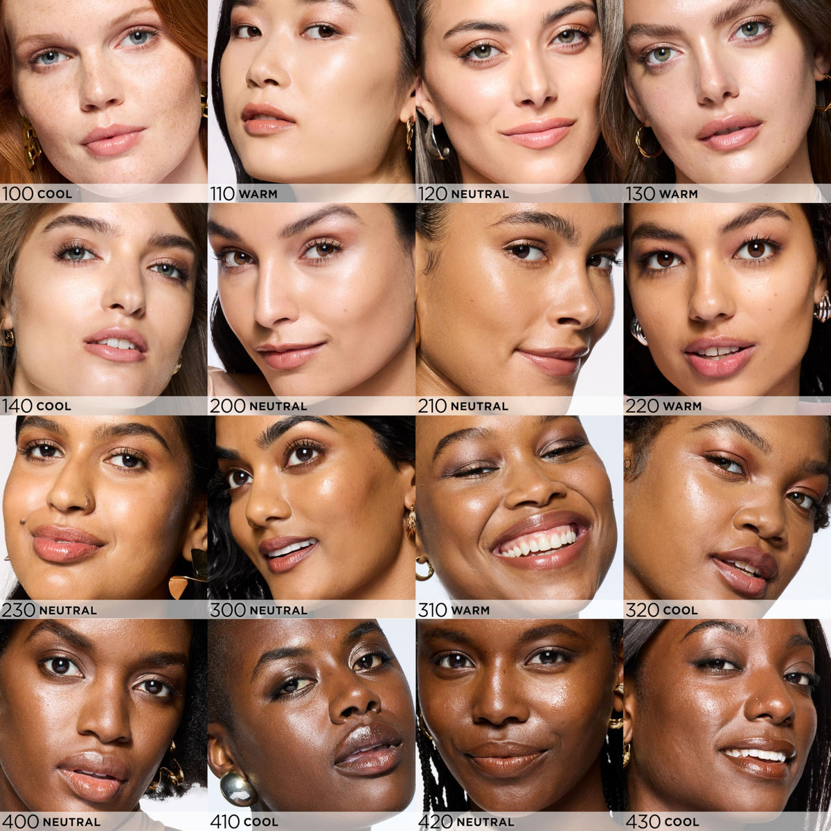 L'Oreal Paris Cool 140 swatch on skin showing cool undertone and subtle radiance