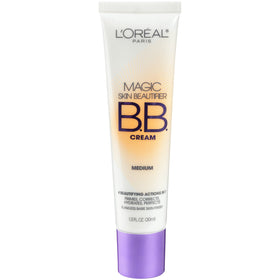 L'Oréal Paris front packaging showing product bottle and label benefit