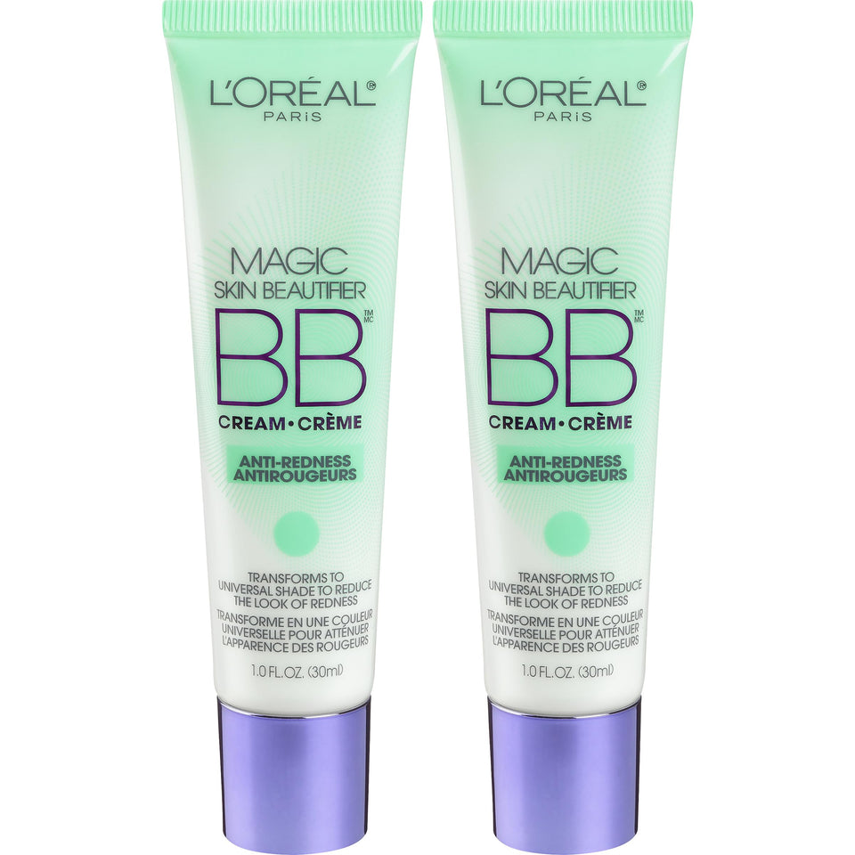 L'Oreal Paris front packaging showing product name and 2-count convenience