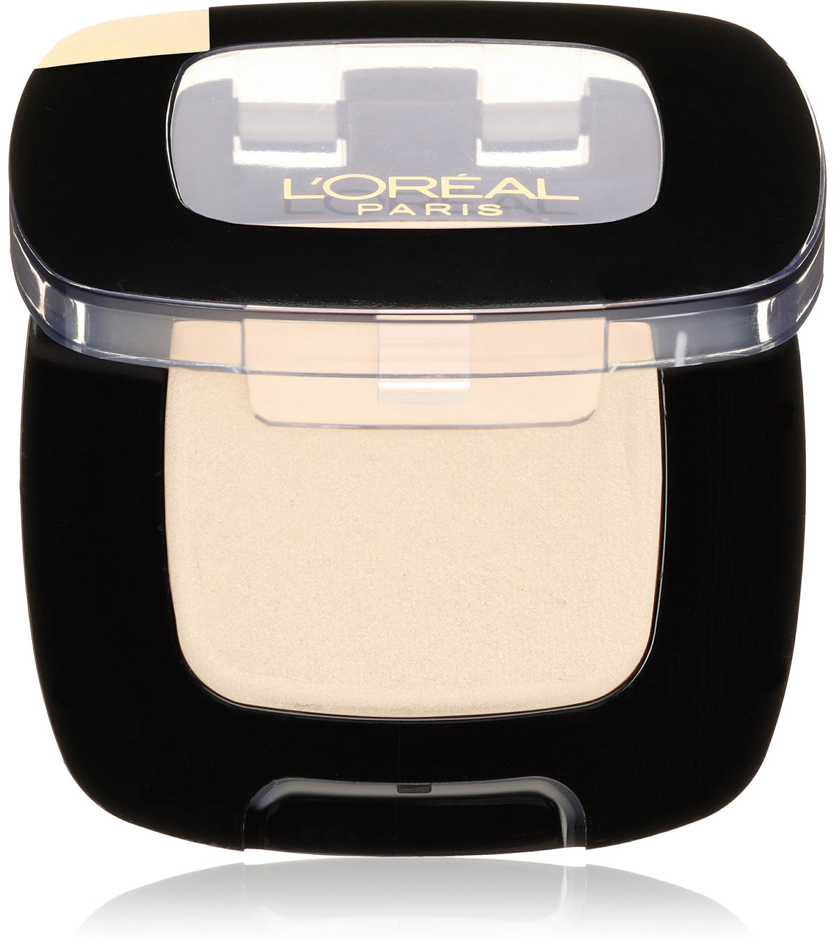 L'Oreal Paris Matte Chill front compact showing product and label for easy identification and travel convenience