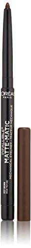 L'Oreal Paris pencil held in hand showing compact size and portability