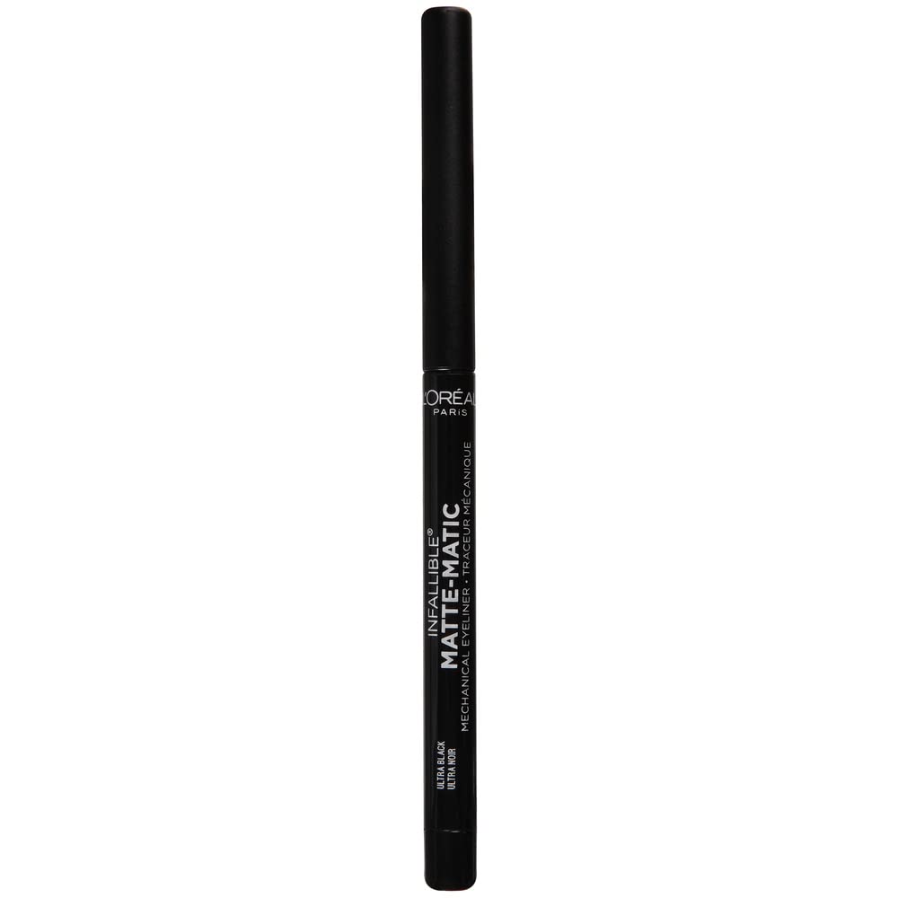 L'Oreal Paris Matte-Matic sharpener and tip close-up, keeps eyeliner point precise
