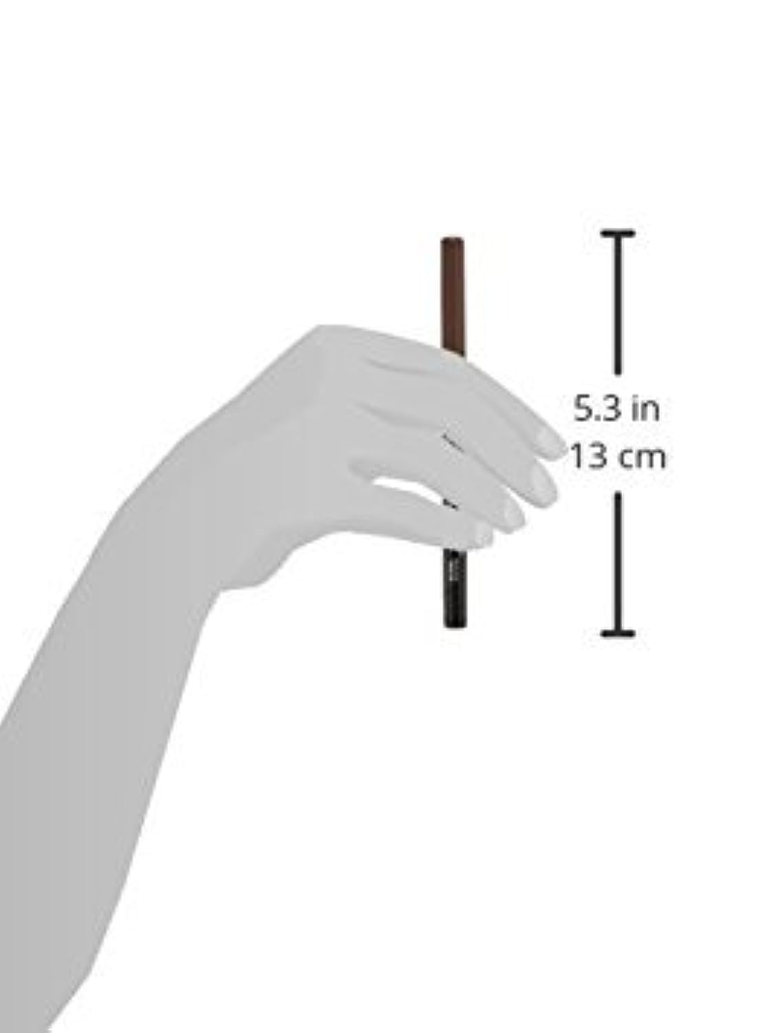 L'Oreal Paris swatch of deep brown on skin showing rich matte color