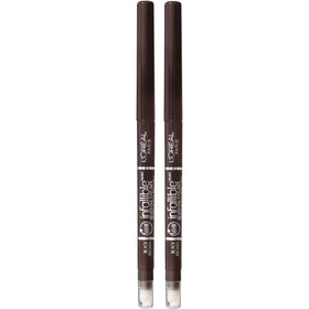 L'Oreal Paris mechanical eyeliner front view showing sleek packaging and color