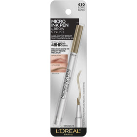L'Oreal Paris comb tip close-up for precise hair-like strokes and crisp definition