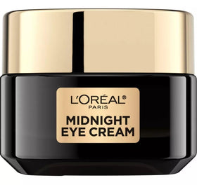 L'Oreal Paris cream texture close-up showing lightweight finish and moisturizing benefit
