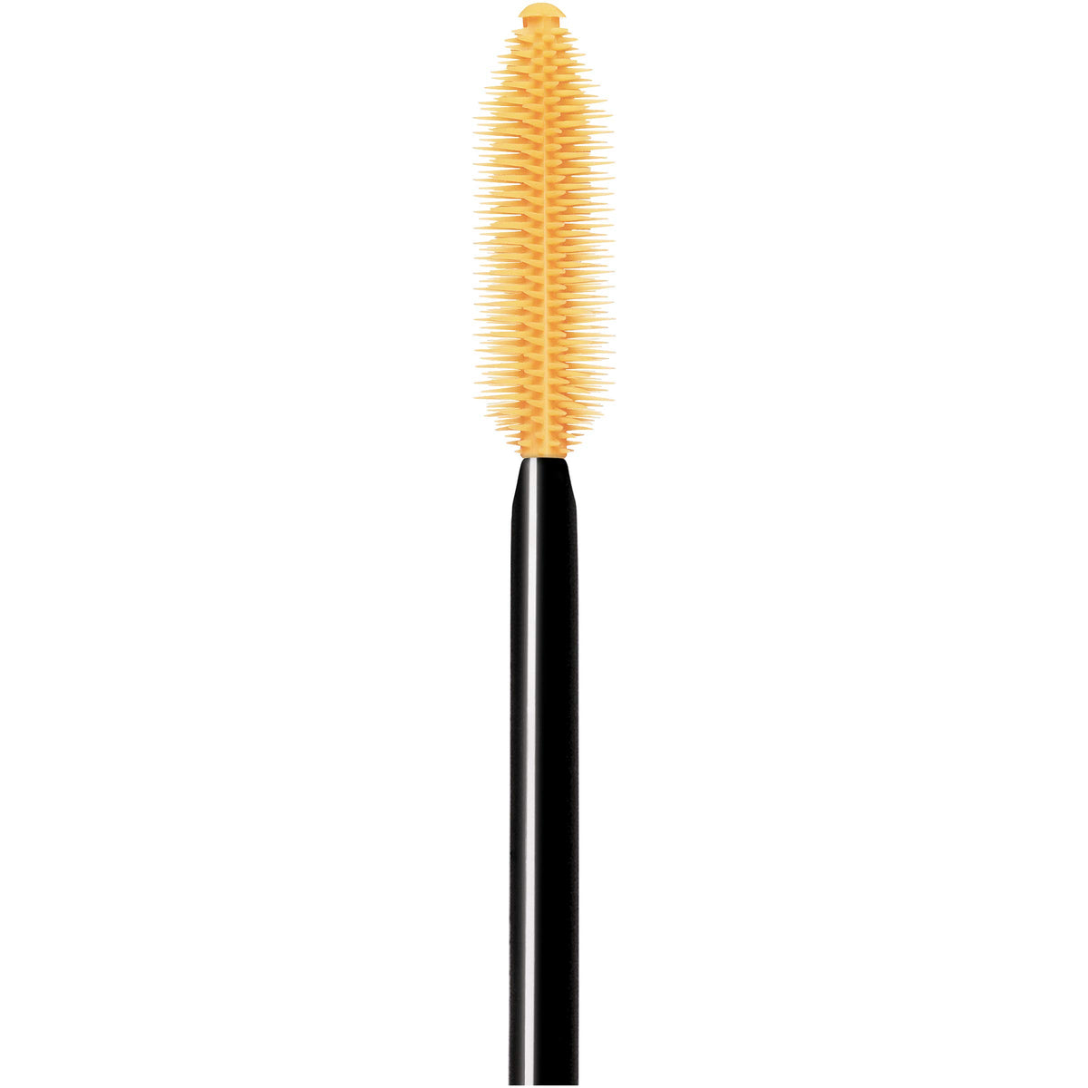 L'Oreal Paris single mascara stroke showing intense Blackest Black pigment payoff