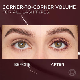 L'Oreal Paris multi-level bristle brush close-up for even lash separation