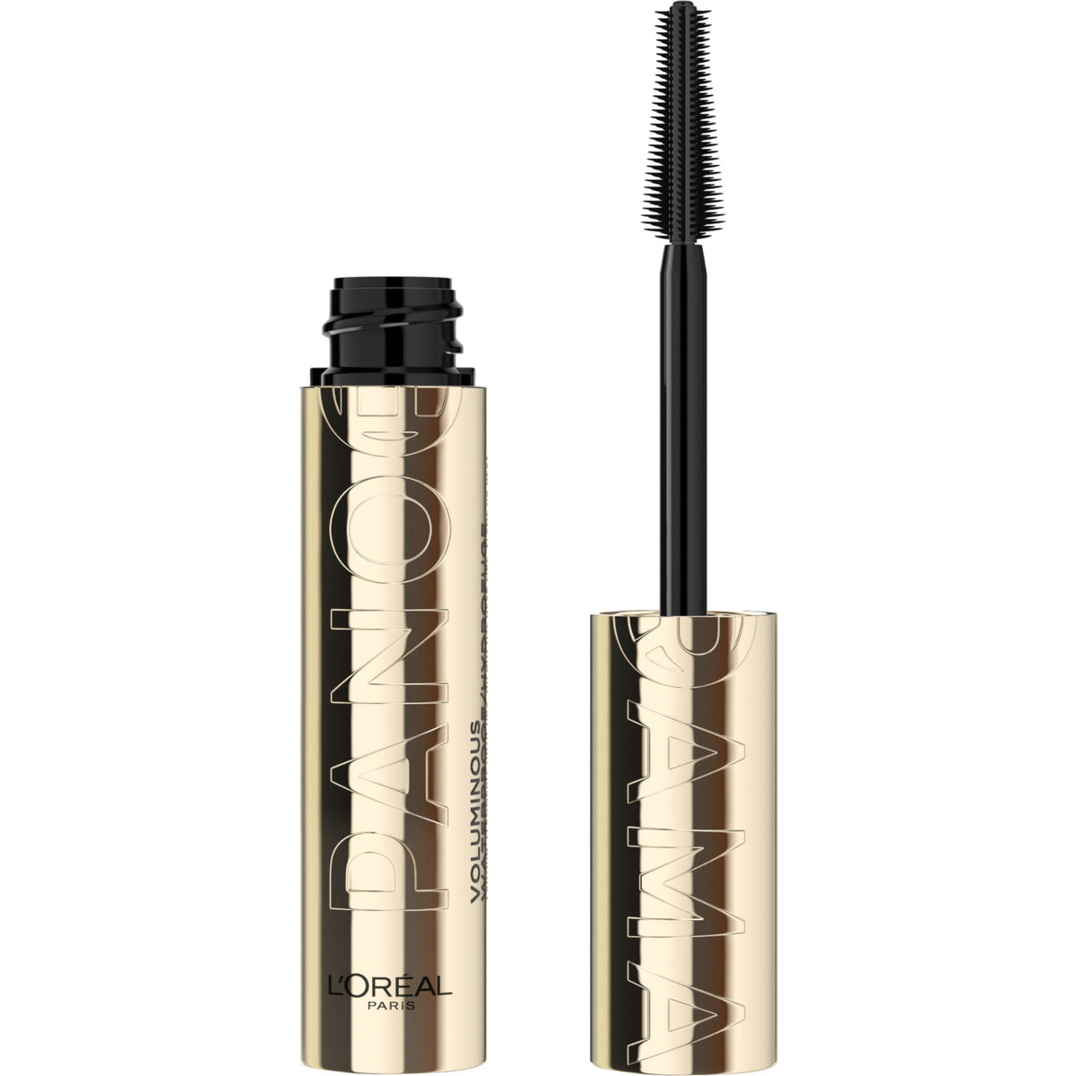 L'Oreal Paris front tube view showing sleek packaging and product benefit