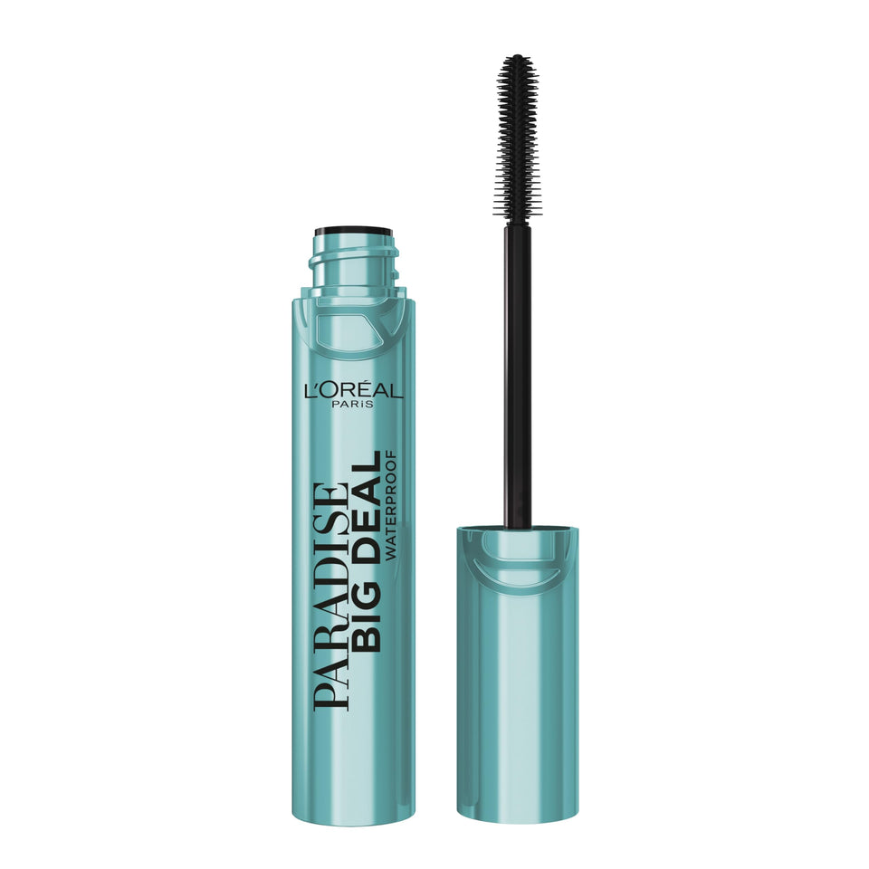 L'Oreal Paris Paradise Big Deal front packaging showing sleek tube and black shade benefit