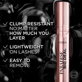 L'Oreal Paris mascara applied in lifestyle setting for natural lift