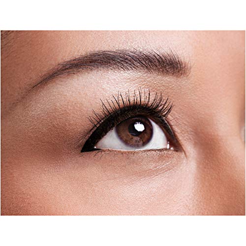 L'Oreal Paris pencil perfect applied along lashline showing natural definition and longwear
