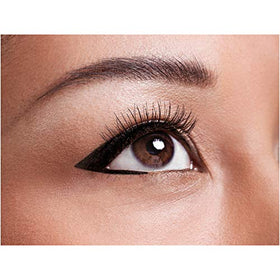 L'Oreal Paris pencil perfect swatch on skin showing creamy texture and rich expresso pigment