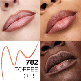 L'Oreal Paris pencil tip close-up highlighting creamy texture benefit