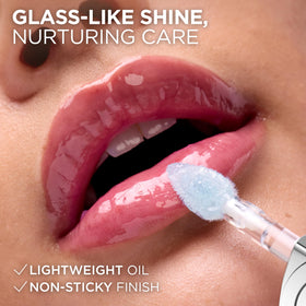 L'Oreal Paris ingredient visual highlighting hyaluronic acid and tripeptides