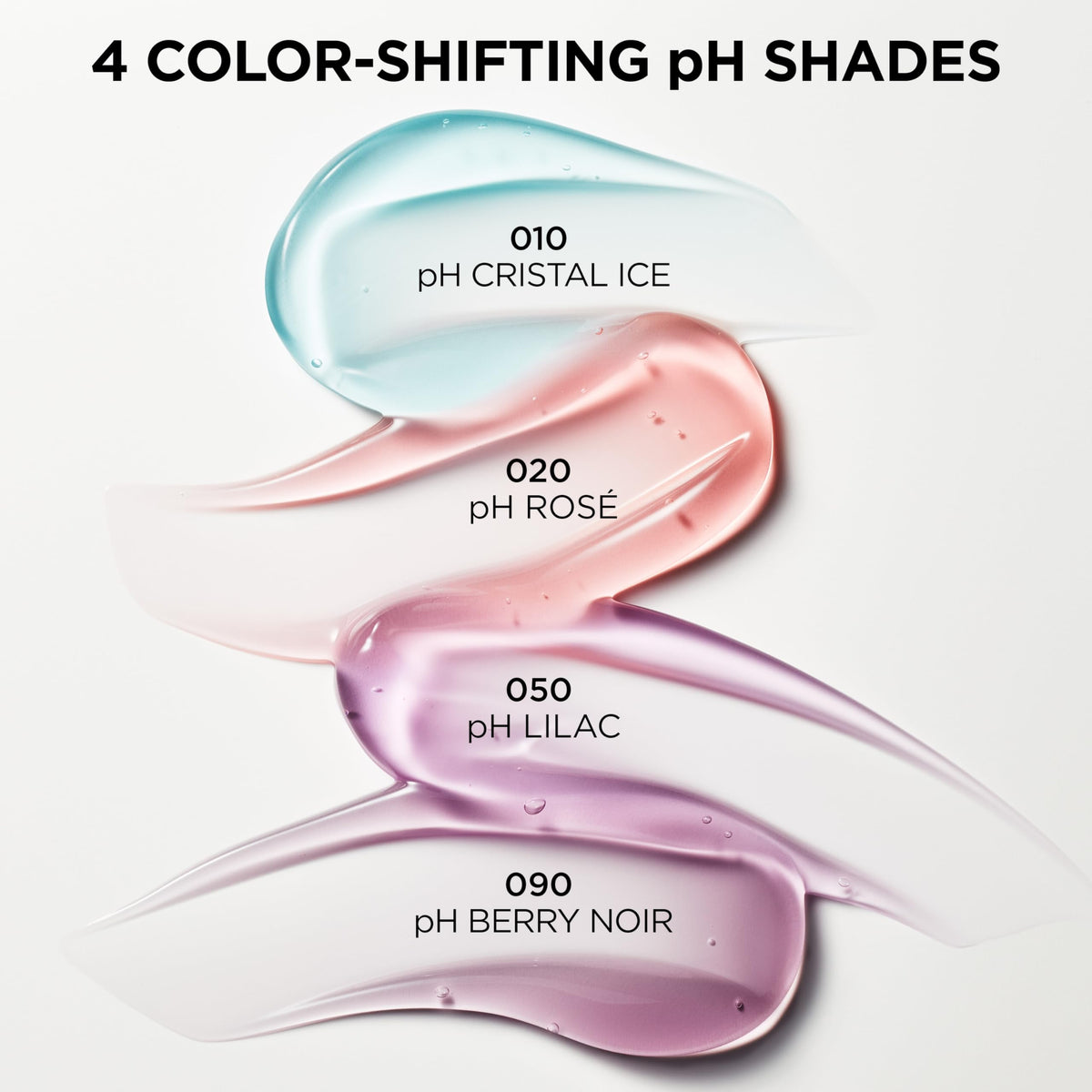 L'Oreal Paris swatch on wrist showing color-shifting pink tint benefit