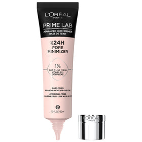 L'Oreal Paris primer front packaging showing product and size, preps skin smoothly