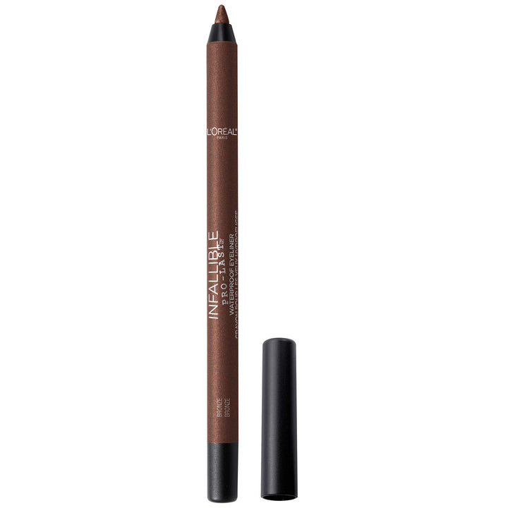 L'Oreal Paris Pro-Last front packaging showing bronze shade and product benefits