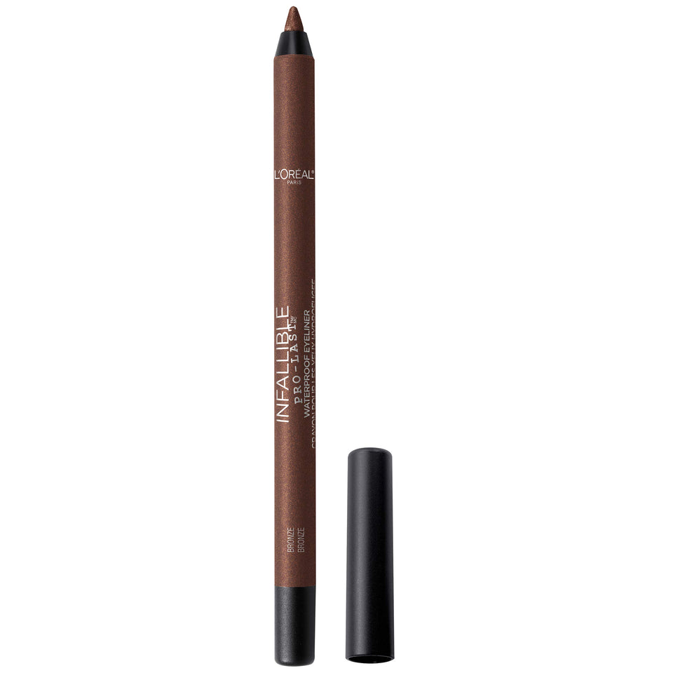L'Oreal Paris Pro-Last front packaging showing bronze shade and product benefits