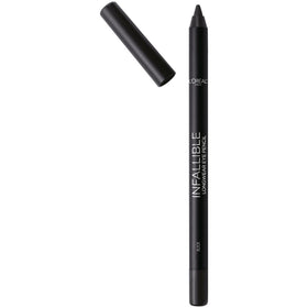 L'Oreal Paris Pro-Last pencil front view showing black shade benefit long wear