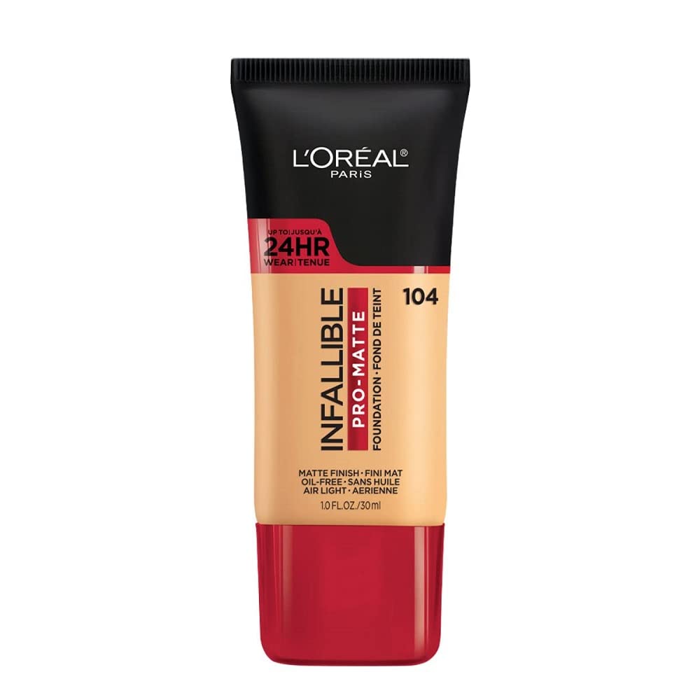 L'Oreal Paris front bottle shot showing product packaging and 1 oz size benefit
