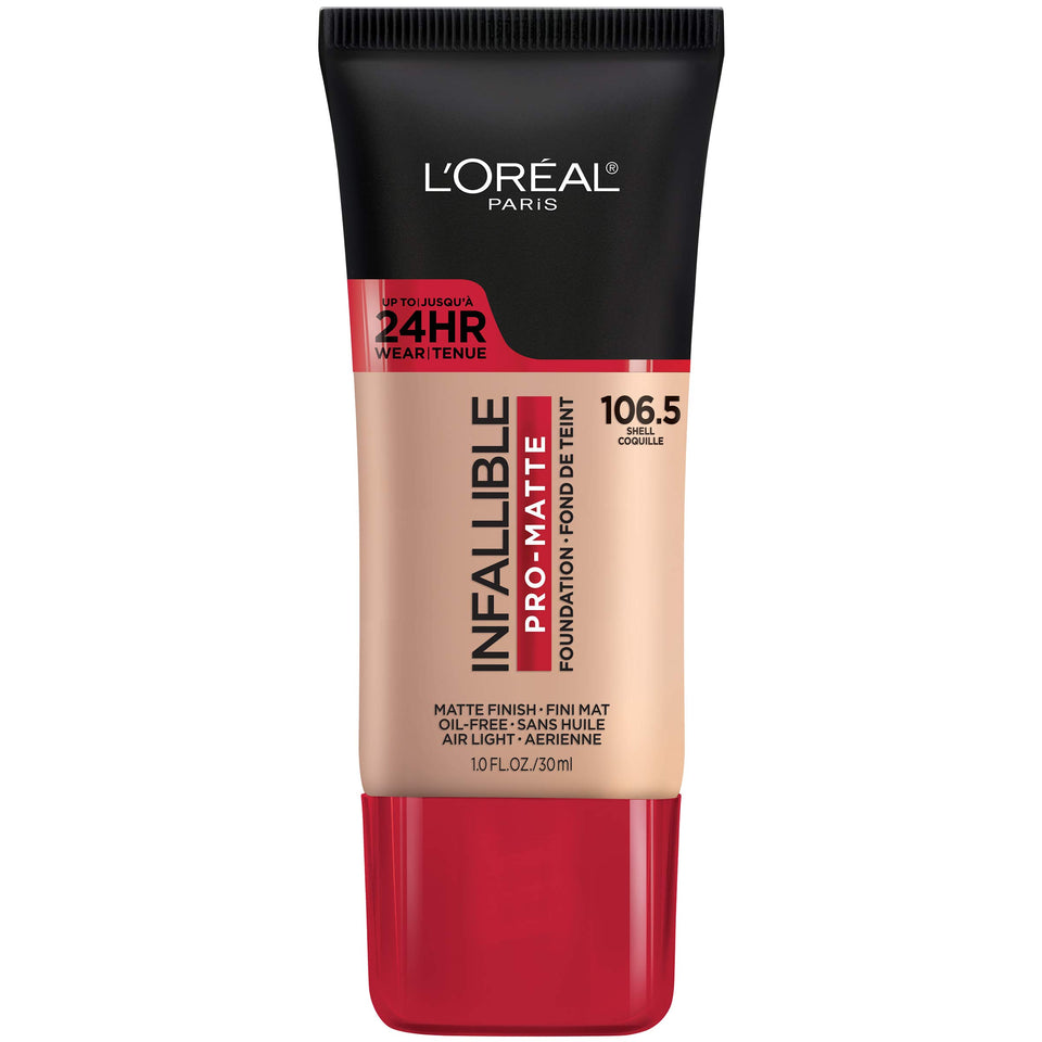 L'Oreal Paris front packaging showing bottle and label, clear professional finish