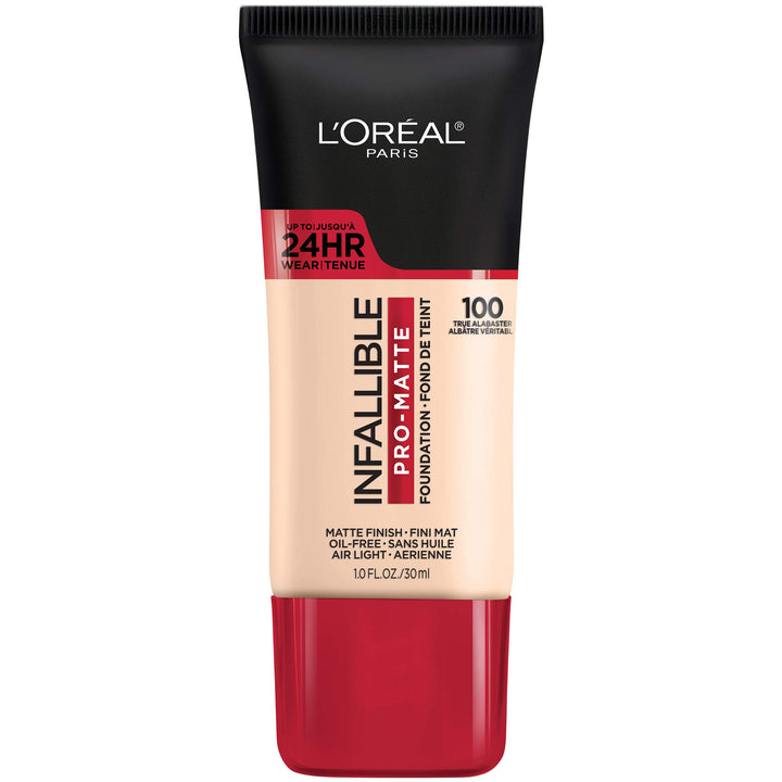 L'Oreal Paris front bottle shot showing packaging and shade labeling for easy selection