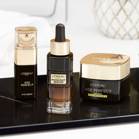 L'Oreal Paris recycled glass jar detail highlighting sustainable packaging