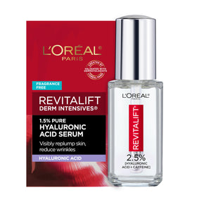 L'Oreal Paris front packaging showing product clarity and benefits