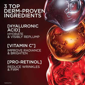 L'Oreal Paris Pro-Retinol ingredient close-up for wrinkle-targeting benefit