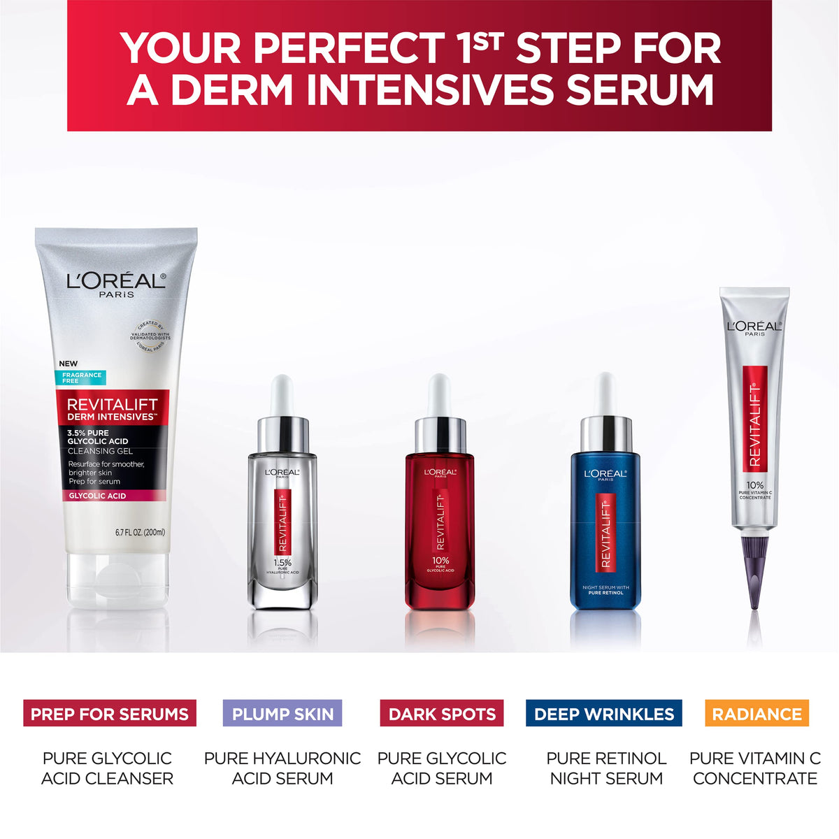 L'Oreal Paris lifestyle shot in bright bathroom showing refreshed skin