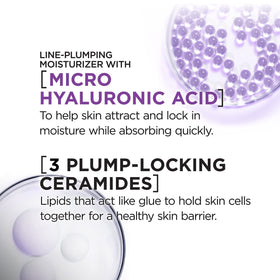L'Oreal Paris close-up of cream texture demonstrating lightweight hydration