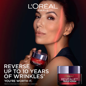 L'Oreal Paris open jar texture highlights creamy, hydrating consistency