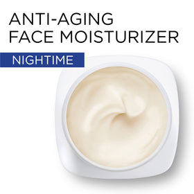 L'Oreal Paris cream open jar close-up showing silky texture for deep hydration