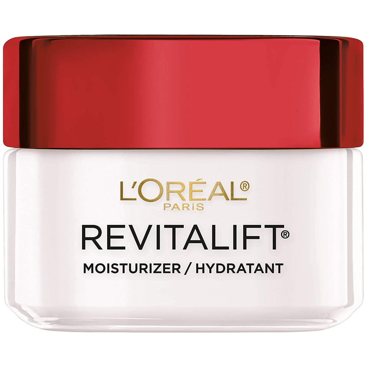 L'Oreal Paris cream texture on fingertip illustrating fast-absorbing hydration