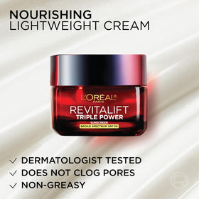 L'Oreal Paris back label with directions and ingredient transparency