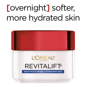 L'Oreal Paris 1.7 oz jar beside ruler for size comparison and travel-friendly benefit