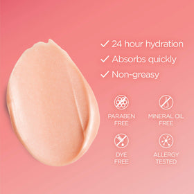 L'Oreal Paris close-up cream texture showing smooth, non-greasy finish benefit