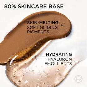 L'Oreal Paris medium 5 shade swatch on wrist showing true-to-skin match
